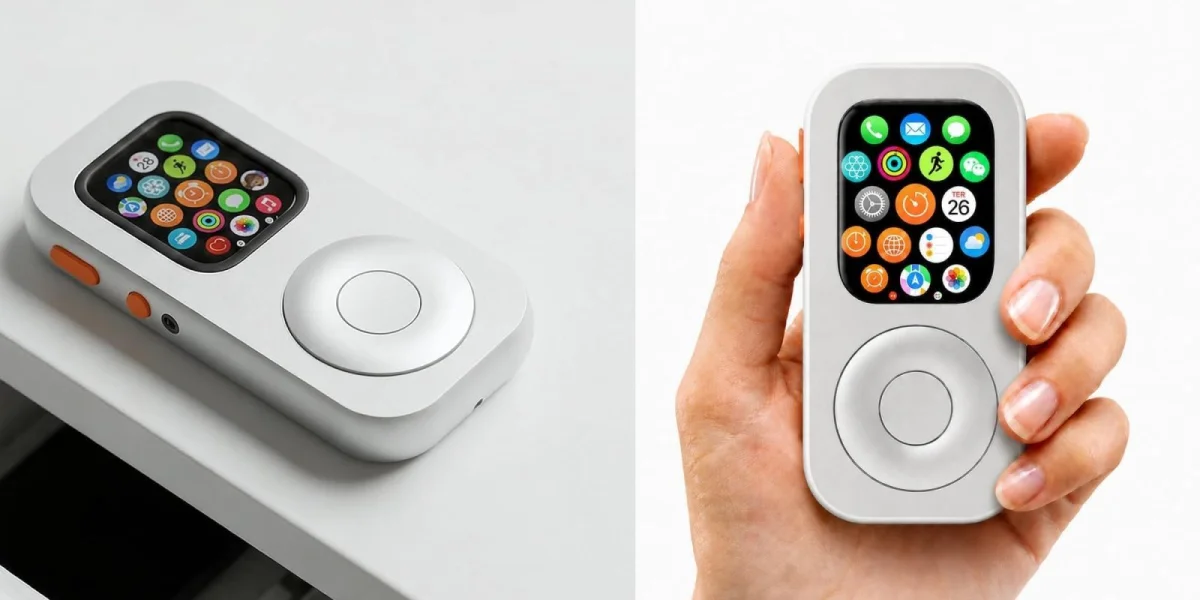 TechPod RePod Turns Compatible Apple Watches Into Retro Handhelds for $51