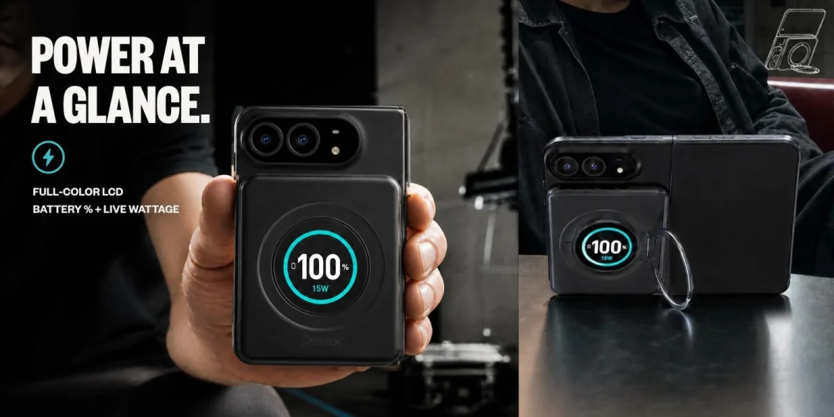 BMX Duo 5,000mAh MagSafe Power Bank Is Shaped for iPhone Duo