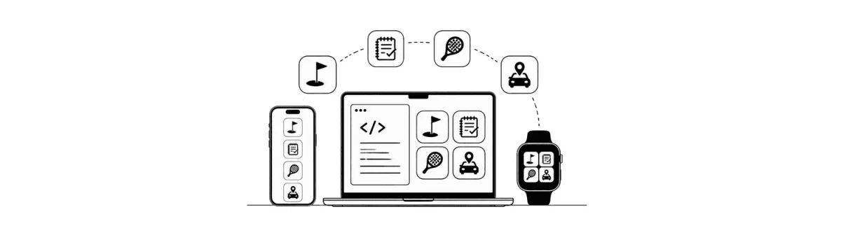 From Mac Tinkering to Building Four Apps for Golf, Padel and Cars