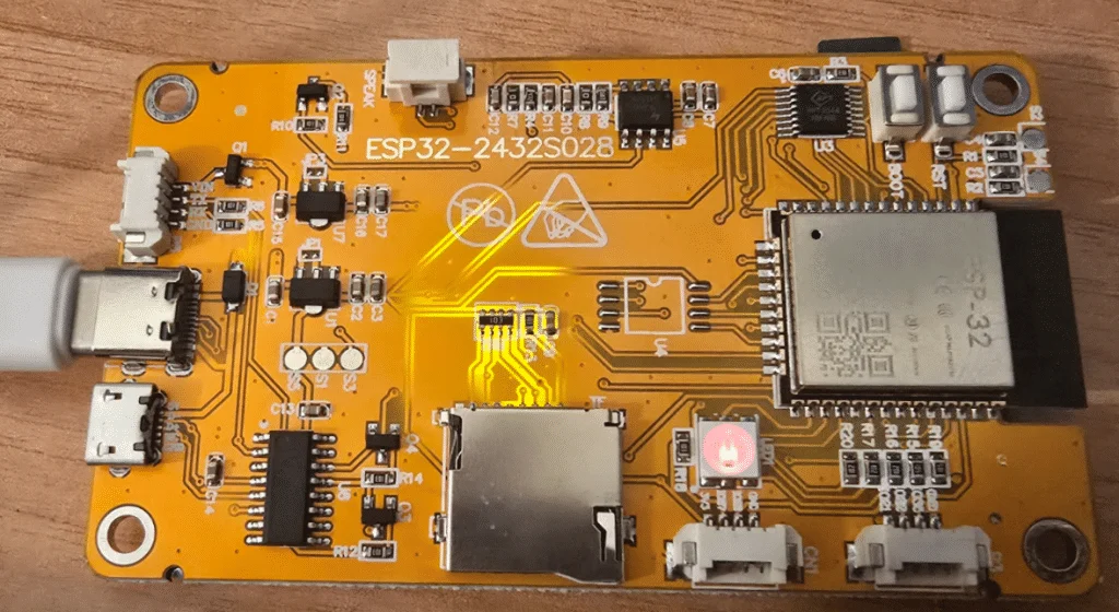 Building a WiFi, BLE and Bluetooth Scanner on a Cheap Yellow Display