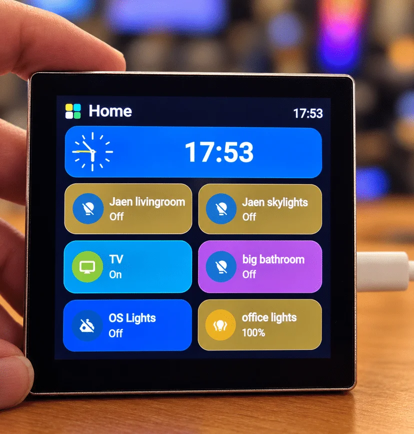 Tessera screen for Home Assistant