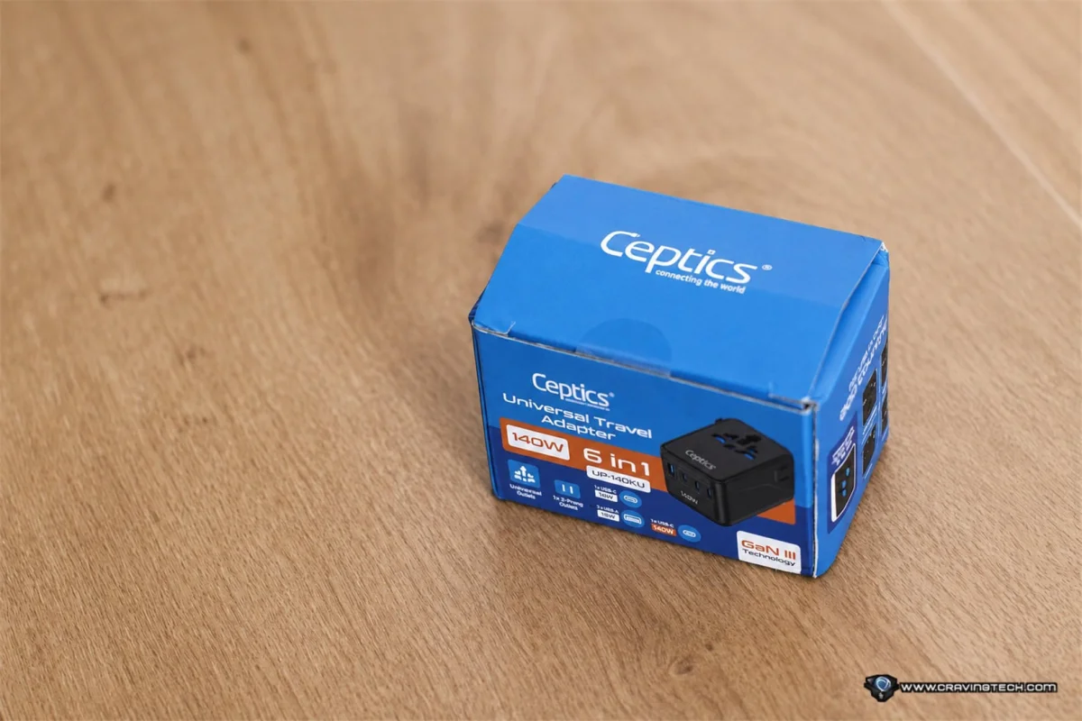 Ceptics 140W Universal Travel Adapter Review: One Charger for a Laptop and More