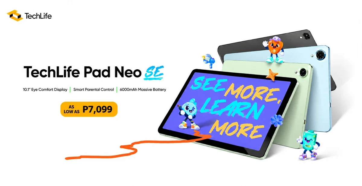 TechLife Pad Neo SE Arrives in the Philippines for PhP8,999, With Voucher Pricing at PhP7,099
