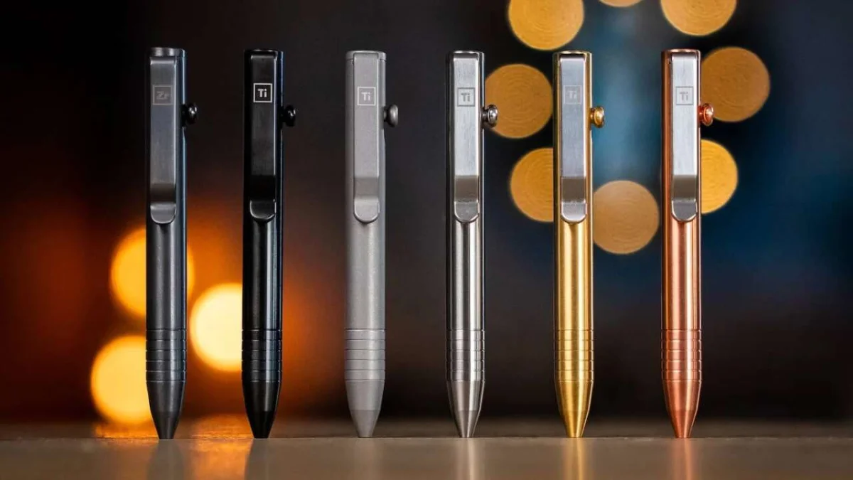 5 Titanium Pens Under $100 for Your Desk, Pocket, or Work Bag