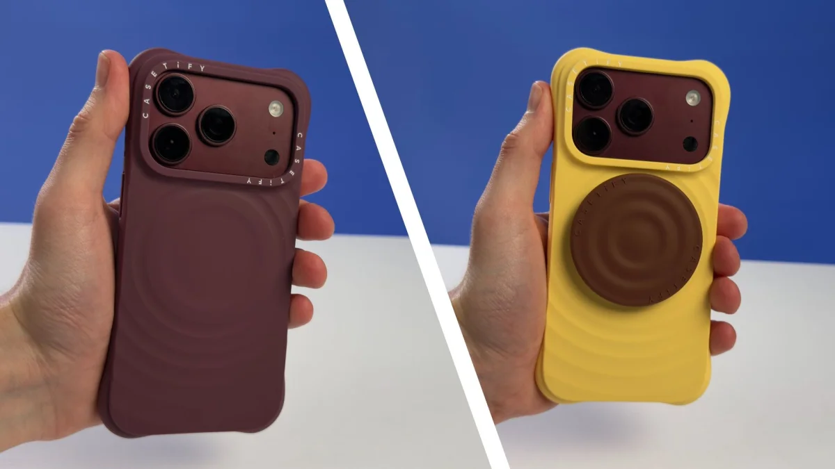 The CASETiFY Ripple Case on an iPhone 18 Pro