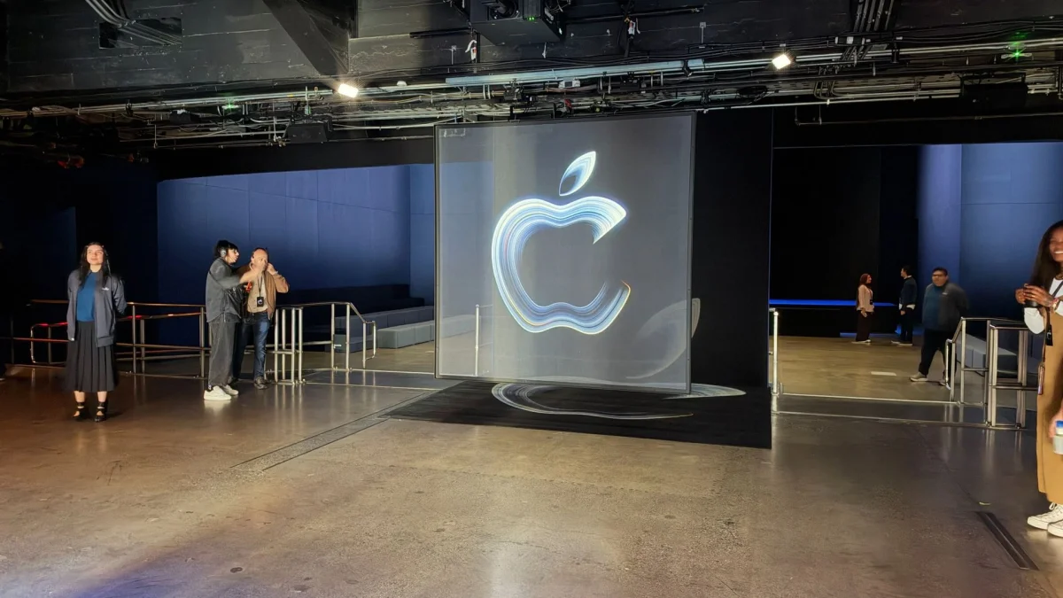 Photos from inside Apple's 'Pro and Tell' event
