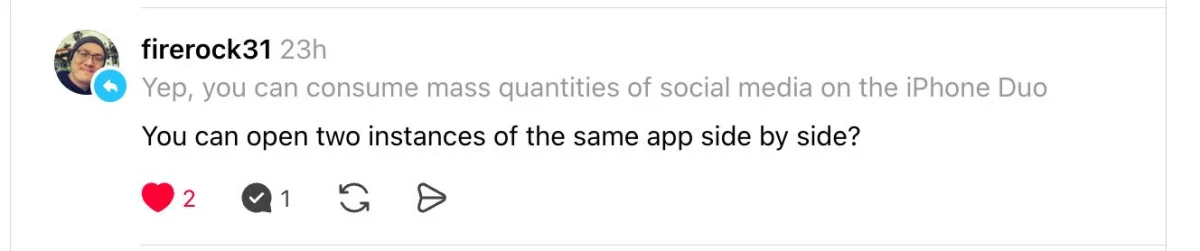 Apple iPhone Duo AMA