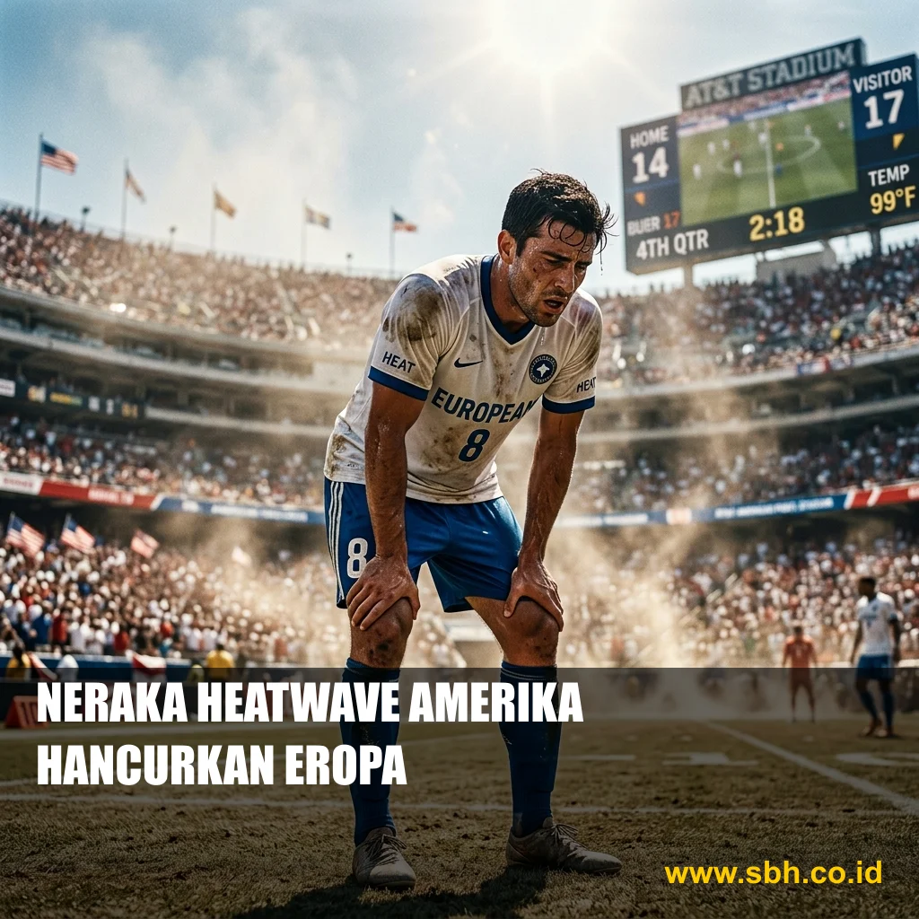 Neraka di Lapangan: Bagaimana Heatwave Amerika Menghancurkan Stamina Pemain Top Eropa di WC2026