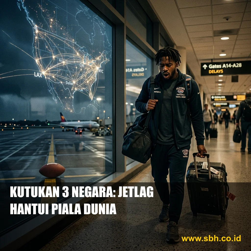 Kutukan Format 3 Negara Tuan Rumah: Perjalanan Ribuan Kilometer Jadi Musuh Terbesar Pemain di WC2026