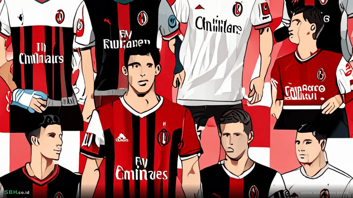 Pulisic Bintang Utama, AC Milan Rilis Jersey Baru untuk Gebrak Liga Champions | SBH.co.id | SBH Nation
