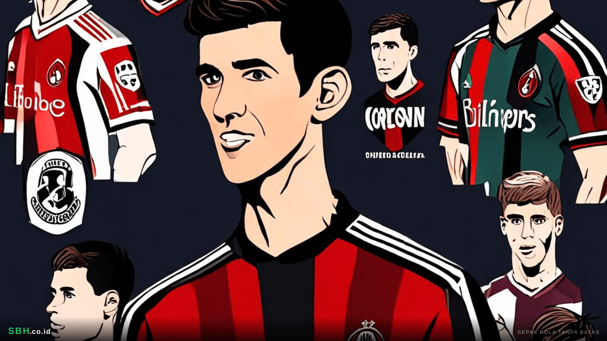 Pulisic Jadi Model Utama, AC Milan Rilis Jersey Baru demi Gebrak Liga Champions | SBH.co.id | SBH Nation