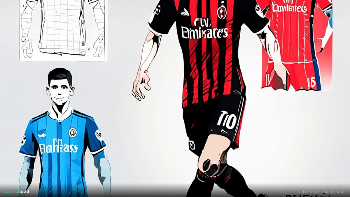 Pulisic Jadi Pusat Perhatian, AC Milan Rilis Jersey Baru demi Gebrak Liga Champi | SBH.co.id | SBH Nation