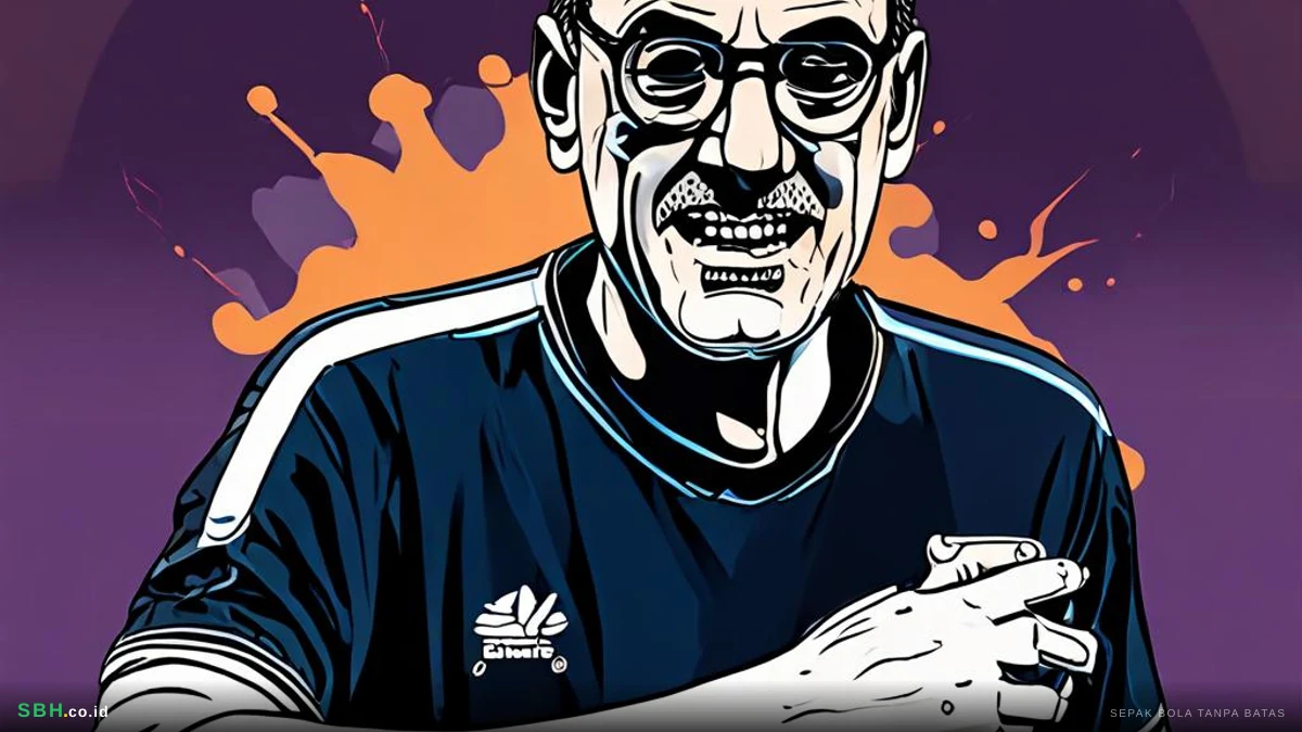 Resmi! Maurizio Sarri Hengkang dari Lazio, Kisah Pelatih Rokok Berakhir di Roma | SBH Nation
