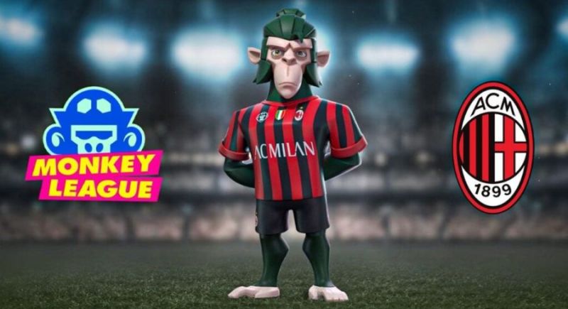 Raksasa Sepak Bola Italia Ac Milan Bermitra Dengan Monkey League Untuk Meluncurkan Game Nft